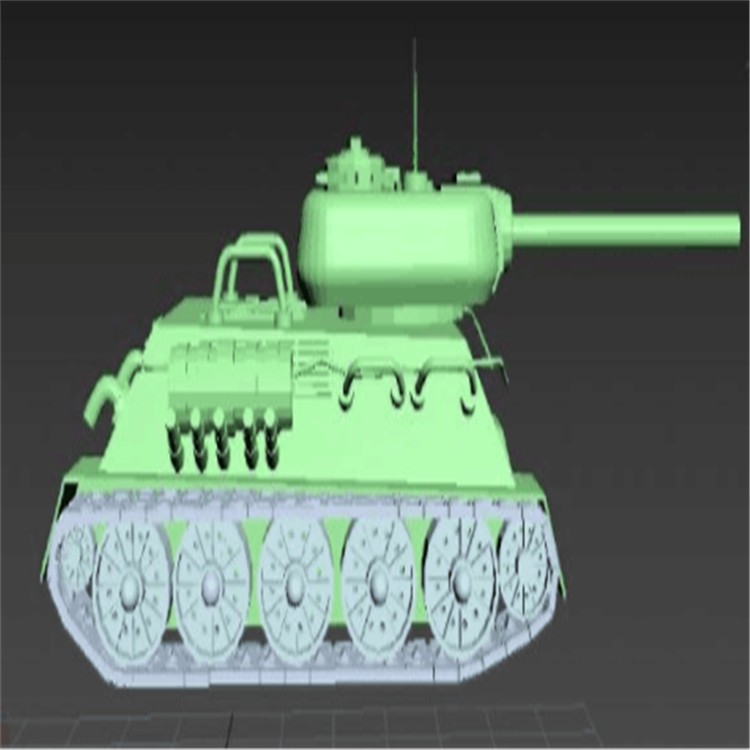 义安充气军用坦克模型
